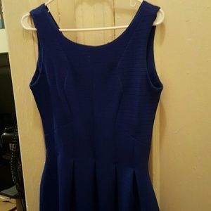Royal blue dress